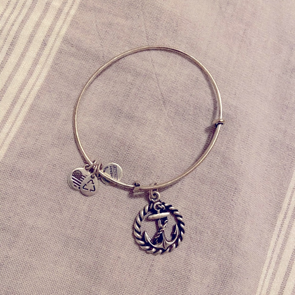 Alex and Ani anchor bracelet